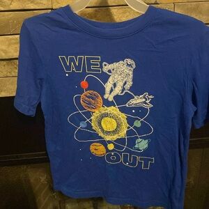 Boys space tshirt